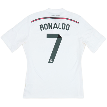 2014-15 Real Madrid Home Shirt Ronaldo #7 - 4/10 - (L)
