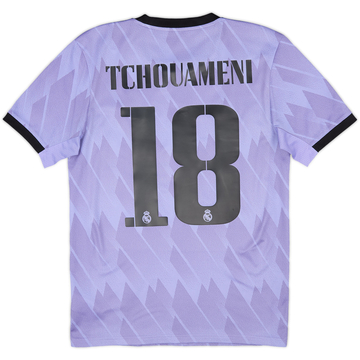 2022-23 Real Madrid Away Shirt Tchouameni #18 - 6/10 - (S)