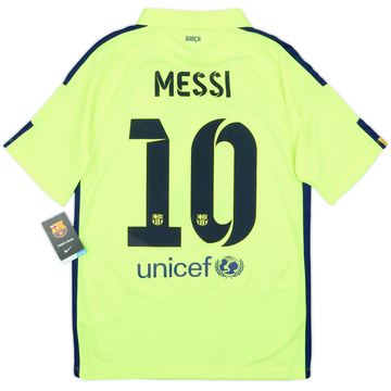 2014-15 Barcelona Third Shirt Messi #10 (S)