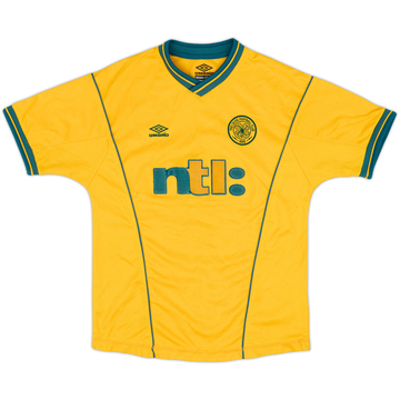 2002-03 Celtic Away Shirt - 8/10 - (L.Boys)