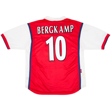 1998-99 Arsenal Home Shirt Bergkamp #10 - 6/10 - (L)