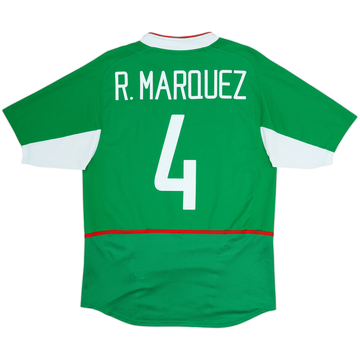 2003-04 Mexico Home Shirt R.Marquez #4 - 8/10 - (M)