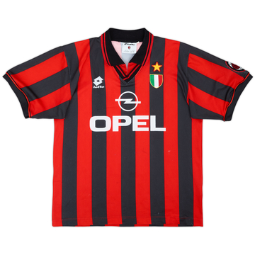 1996-97 AC Milan Home Shirt - 7/10 - (M)