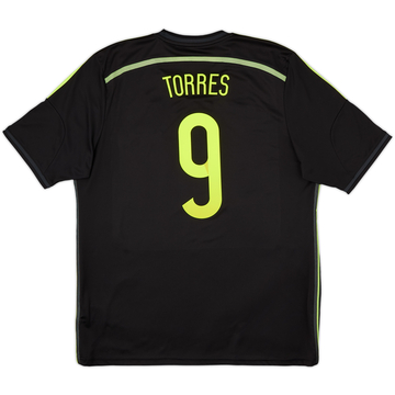 2013-15 Spain Away Shirt Torres #9 - 9/10 - (XL)