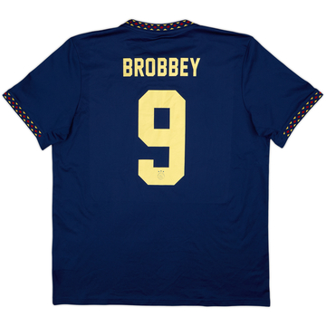 2022-23 Ajax Away Shirt Brobbey #9 - 9/10 - (XL)