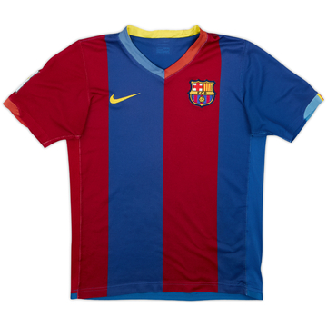 2006-07 Barcelona Home Shirt - 6/10 - (M.Boys)