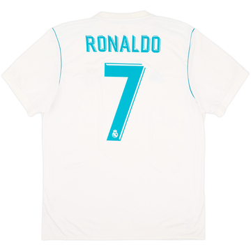 2017-18 Real Madrid Home Shirt Ronaldo #7 - 6/10 - (L)