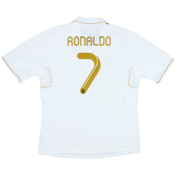 2011-12 Real Madrid Home Shirt Ronaldo #7 - 6/10 - (XXL)
