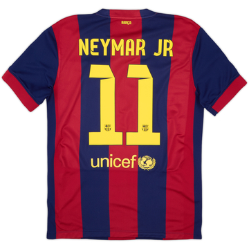2014-15 Barcelona Camiseta Local Neymar Jr #11 - 8/10 - (M)