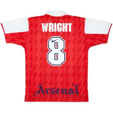 1994-96 Arsenal Home Shirt Wright #8 - 9/10 - (M)