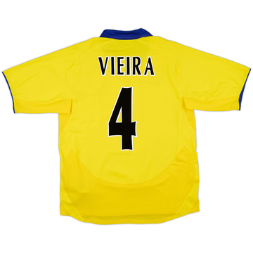 2003-05 Arsenal Away Shirt Vieira #4 - 10/10 - (M)