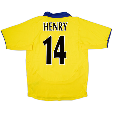 2003-05 Arsenal Away Shirt Henry #14 - 9/10 - (M)