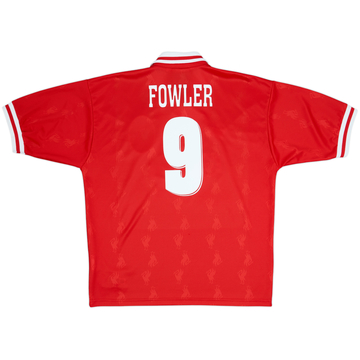 1996-98 Liverpool Home Shirt Fowler #9 - 10/10 - (L)