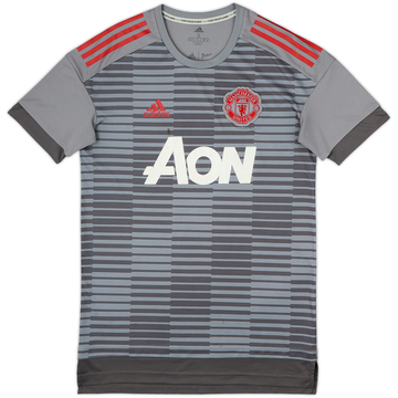 2017-18 Manchester United adidas Training Shirt - 5/10 - (S)
