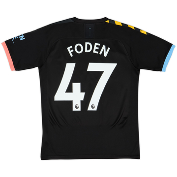 2019-20 Manchester City Away Shirt Foden #47 - 8/10 - (S)