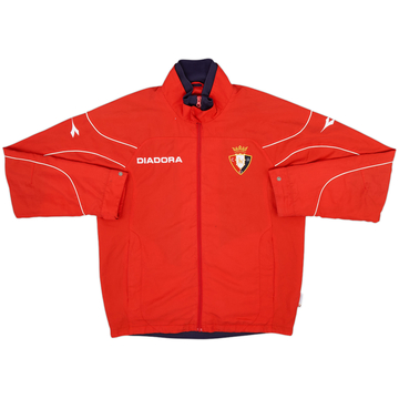 2008-09 Osasuna Diadora Track Jacket - 8/10 - (M)