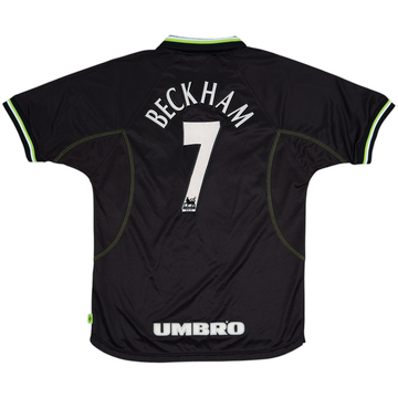 1998-99 Manchester United Third Shirt Beckham #7 - 7/10 - (M)
