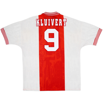 1996-97 Ajax Home Shirt Kluivert #9 - 8/10 - (XL)