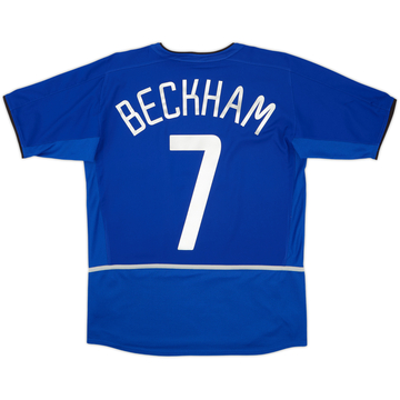 2002-03 Manchester United Third Shirt Beckham #7 - 7/10 - (XL.Boys)