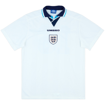 1995-97 England Match Issue Home Shirt #16