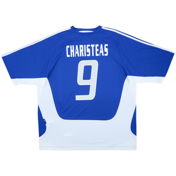 2004-06 Greece Home Shirt Charisteas #9 (XL)