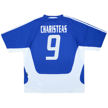 2004-06 Greece Home Shirt Charisteas #9 (XL)