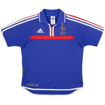 2000-02 France Home Shirt - 6/10 - (Y)