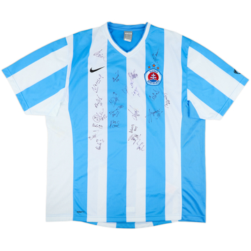 2008-09 Slovan Bratislava Signed Home Shirt - 8/10 - (XXL)