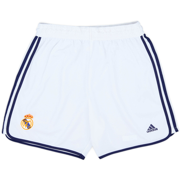 2000-01 Real Madrid Home Shorts - 9/10 - (L)