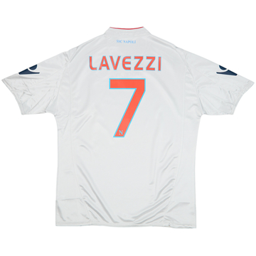 2009-10 Napoli Basic Away Shirt Lavezzi #7 (XL)