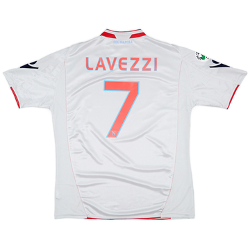 2009-10 Napoli Away Shirt Lavezzi #7 (XL)