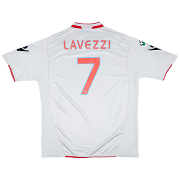 2009-10 Napoli Away Shirt Lavezzi #7 (3XL)