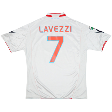 2009-10 Napoli Away Shirt Lavezzi #7 (L)