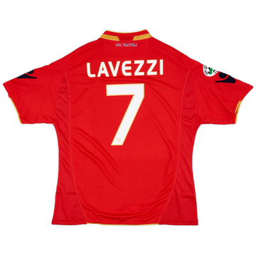 2009-10 Napoli Third Shirt Lavezzi #7 (L)