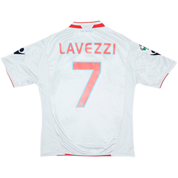 2009-10 Napoli Away Shirt Lavezzi #7 (S)
