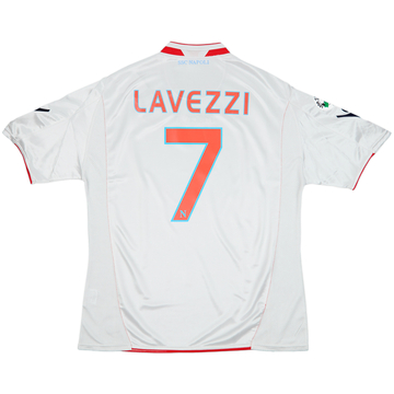 2009-10 Napoli Away Shirt Lavezzi #7 (L)
