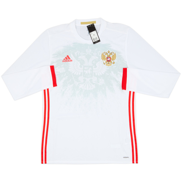 2016-17 Russia Player Issue Away L/S Shirt (L)