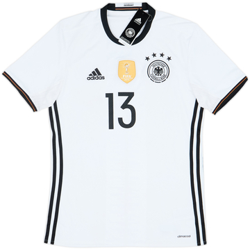 2015-16 Germany Home Shirt #13 (S)