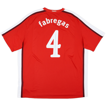 2008-10 Arsenal Home Shirt Fabregas #4 (XXL)