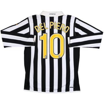 2006-07 Juventus Home L/S Shirt Del Piero #10 (L)