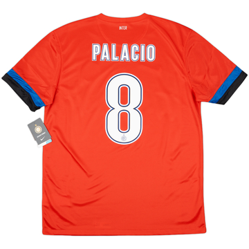 2012-13 Inter Milan Away Shirt Palacio #8 (L)