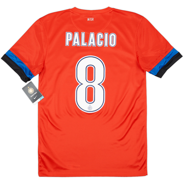2012-13 Inter Milan Away Shirt Palacio #8 (S)