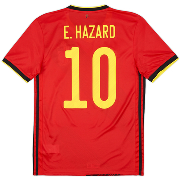 2020-21 Belgium Home Shirt E.Hazard #10 (S)