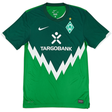2010-11 Werder Bremen Home Shirt - 9/10 - (S)