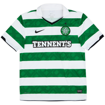 2010-12 Celtic Home Shirt - 9/10 - (M)