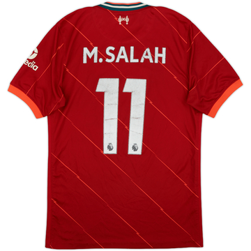 2021-22 Liverpool Home Shirt M.Salah #11 - 4/10 - (S)