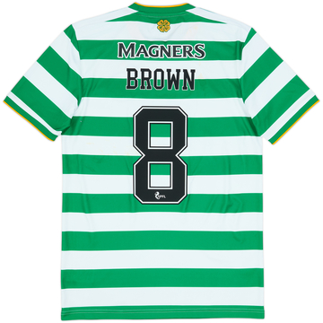2020-21 Celtic Home Shirt Brown #8 - 5/10 - (S)