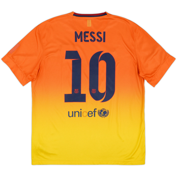 2012-13 Barcelona Away Shirt Messi #10 - 6/10 - (L)