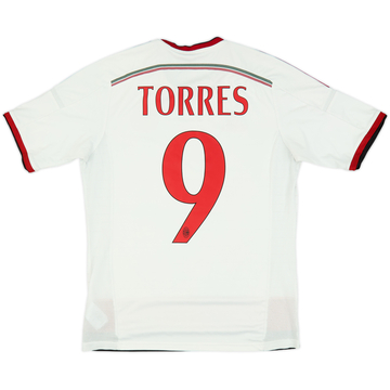 2014-15 AC Milan Away Shirt Torres #9 - 8/10 - (M)