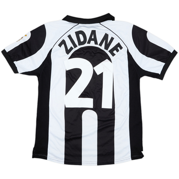 1997-98 Juventus Centenary Home Shirt Zidane #21 - 7/10 - (M)